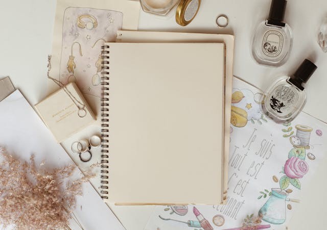 Personal Style Workbook with colorful pages and exercises